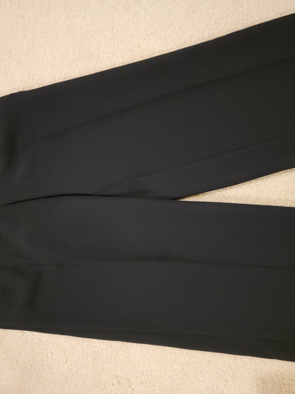 Wilfred Black Wide-Leg Trousers